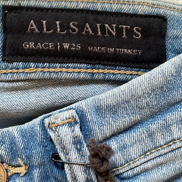 Allsaints Grace Skinny Fit Midy Length Stretch 
Size - Picture 6 of 14